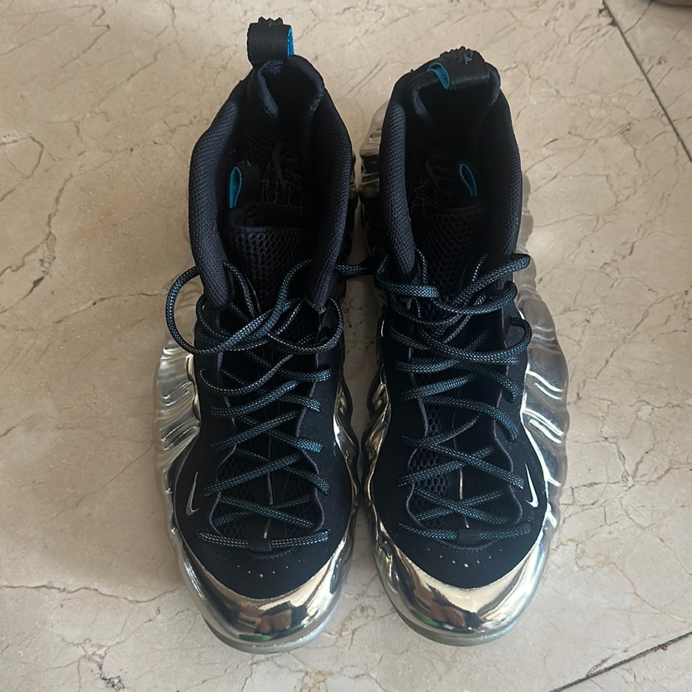 Worn by NBA phenom Amir Johnson these gently used Foamposit’s need a new home.